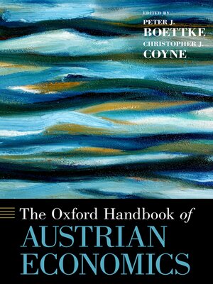 cover image of The Oxford Handbook of Austrian Economics